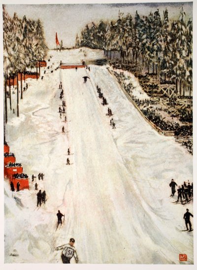 Ski Sports, 1905 by Nico Jungman